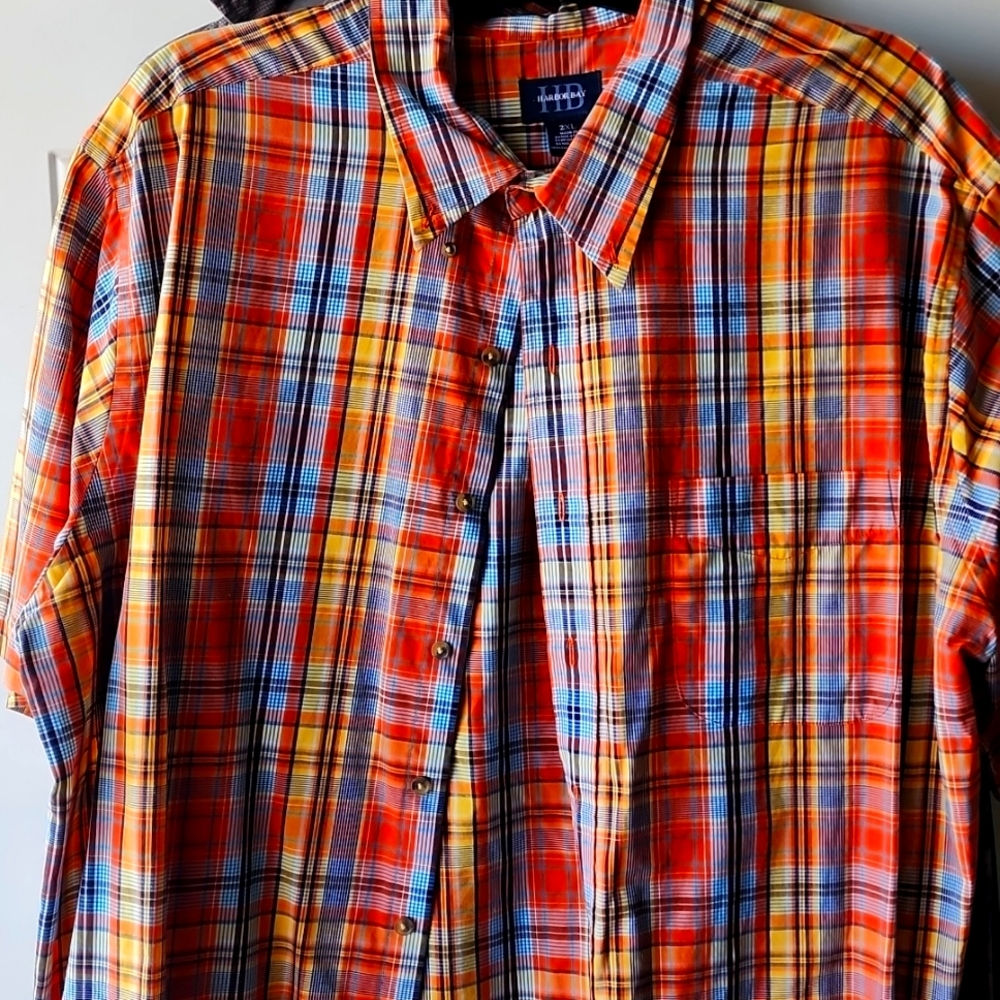 Harbor Bay short sleeve button down